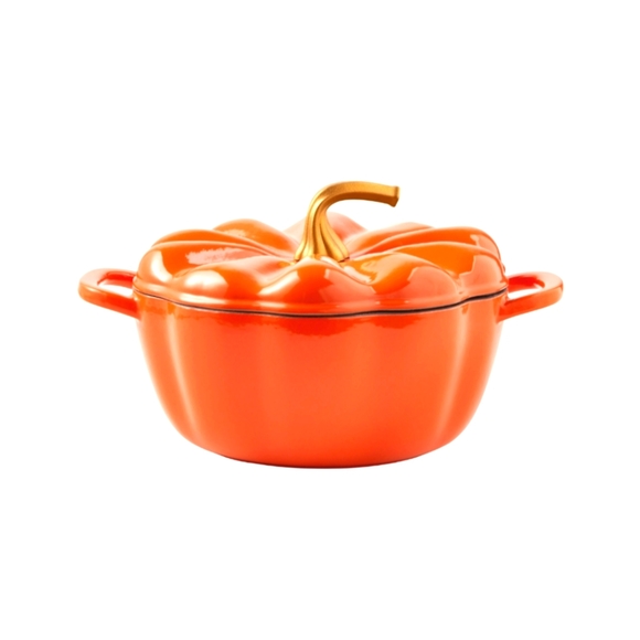 LAST ORANGE Pioneer Woman 3.5 qt enamel on cast iron Dutch oven free PW gift … - Picture 2 of 4